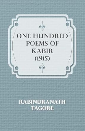 100 poems by Kabir 2