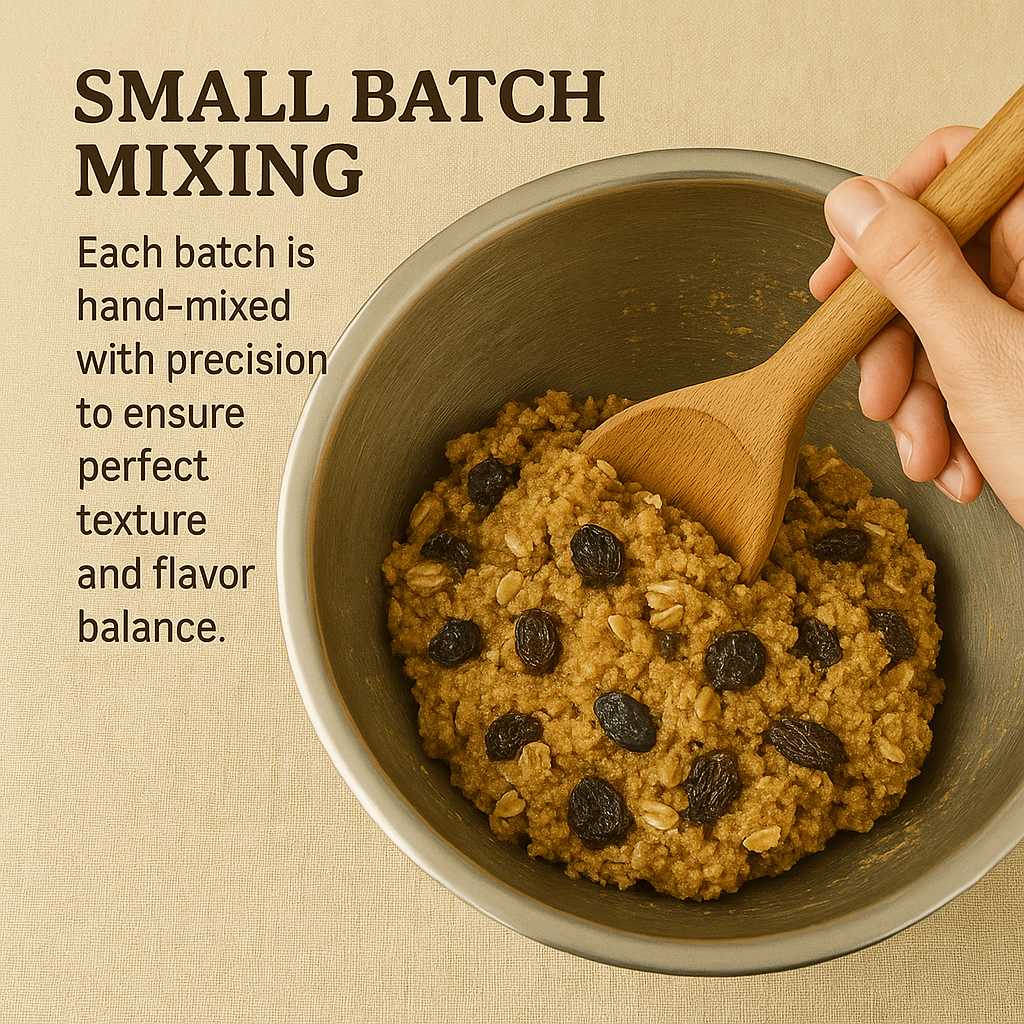 Small Batch Mixing of Gluten Free Cookies.