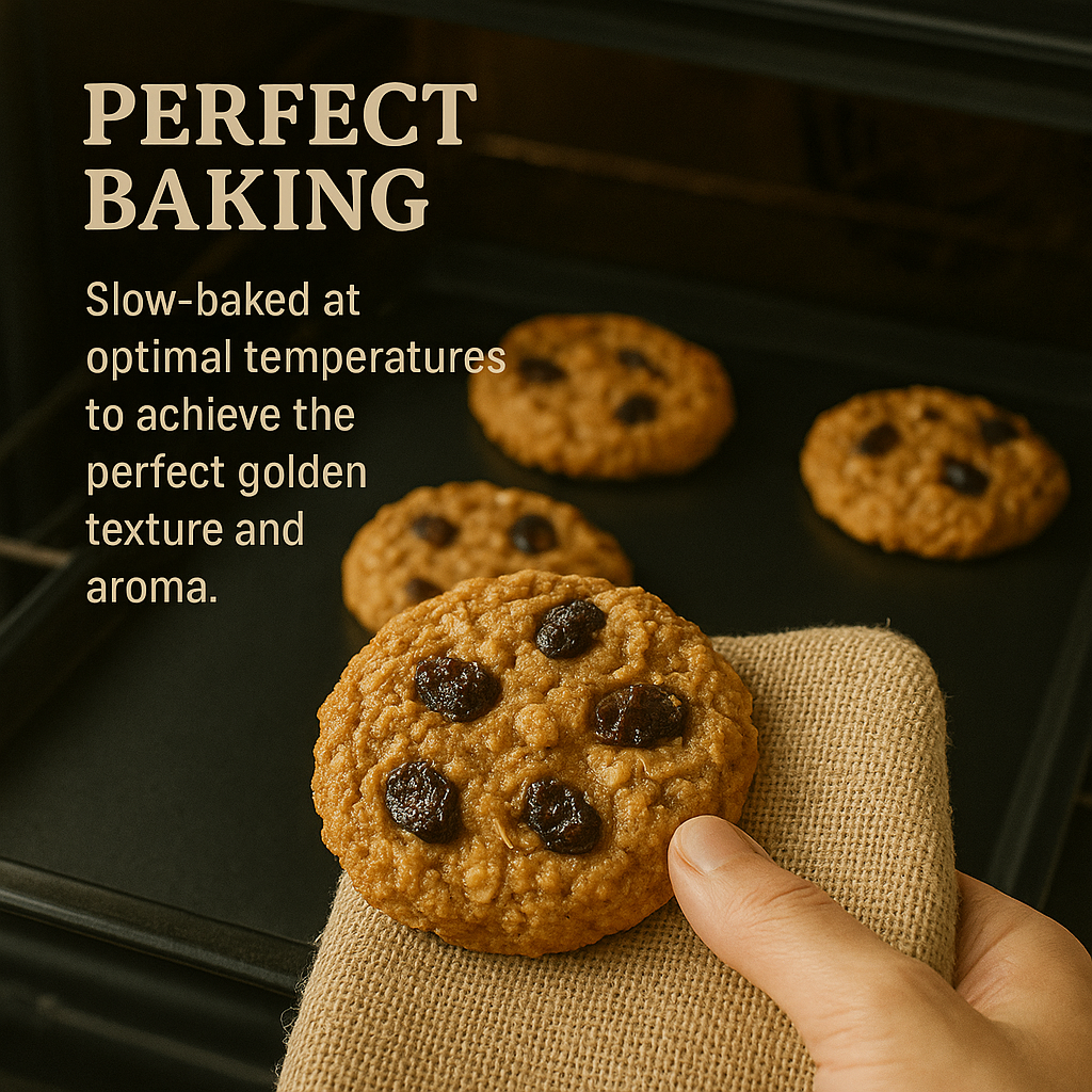 Perfect Slow Baking of Gluten Free Cookies